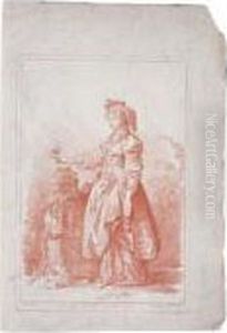 Femme Russe A L'oiseau
