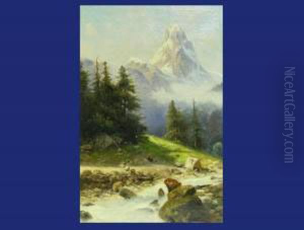 Berglandschaft Mit Fluss - view 1