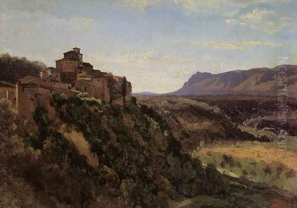 Papigno - Buildings Overlooking the Valley - view 1