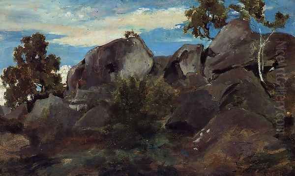 Stoller in the Fontainebleau Forest - view 1