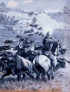 The River Encounter by Edwin Willard Deming