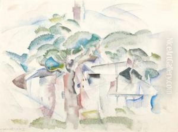 Trees And House (provincetown) - view 1