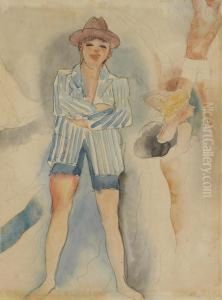 Man In Blazer by Charles Demuth