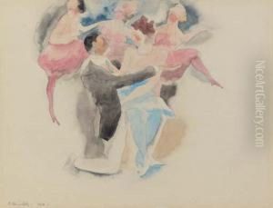 In Vaudeville: Man And Woman With Chorus