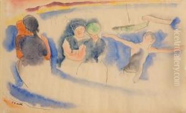''bathing Beach'' - view 1