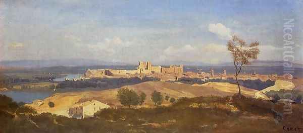 Avignon Seen from Villenueve-les-Avignon - view 1