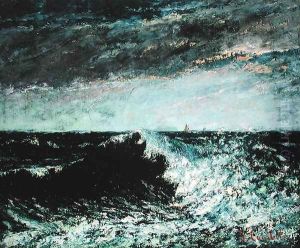 The Wave by Jean-Baptiste-Camille Corot