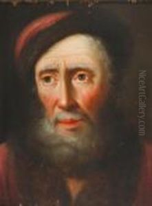 The Head Of An Elderly, Bearded Man
