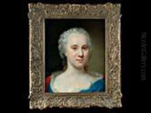 Portrait Einer Jungen Dame by Balthasar Denner