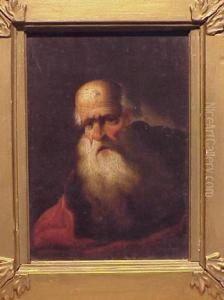 Portrait Of An Old Man by Balthasar Denner