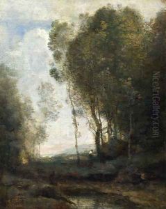 The Edge of the Forest by Jean-Baptiste-Camille Corot