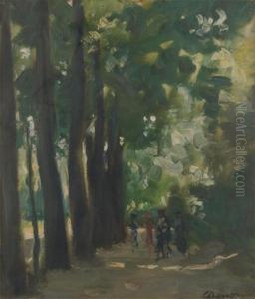 Conversation Dans Le Parc Debruxelles - view 1