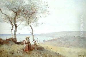 Souvenir of St. Jean de Luz, 1872 by Jean-Baptiste-Camille Corot