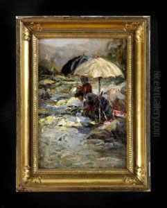 Beach Umbrella by Giovanni Depetris