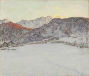 Ultimo Sole Sulle Vette by Giovanni Depetris
