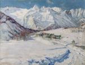 Paesaggio Innevato by Giovanni Depetris