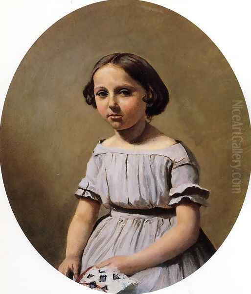 The Eldest Daughter of M. Edouard Delalain (Mme. de Graet) c.1845-50 - view 1