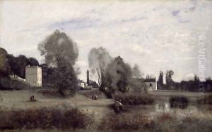 Ville d'Avray, 1865 by Jean-Baptiste-Camille Corot