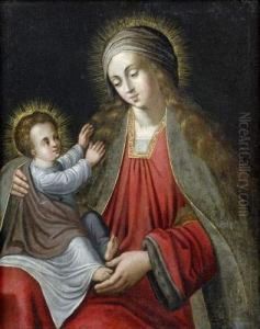 La Vierge Et L'enfant Jesus