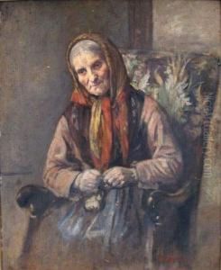 Femme Au Foulard