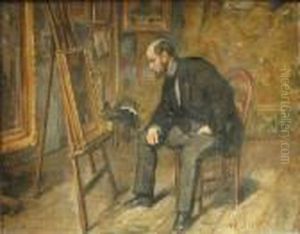 L'amateur by Marcellin Desboutin