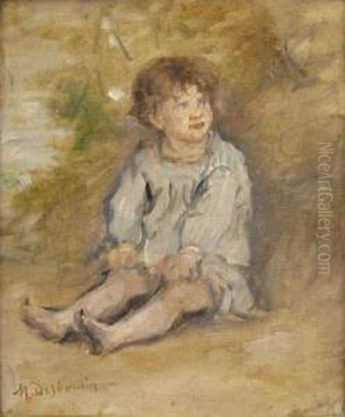 Portrait De J Desboutin, Enfant - view 1