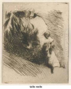 Degas En Buste, De Profil A Droite