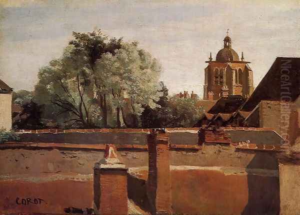 Bell Tower of the Church of Saint-Paterne at Orleans - view 1