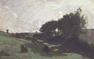 The Little Valley by Jean-Baptiste-Camille Corot