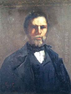 Portrait of Theodore Cuenot, 1847 by Jean-Baptiste-Camille Corot