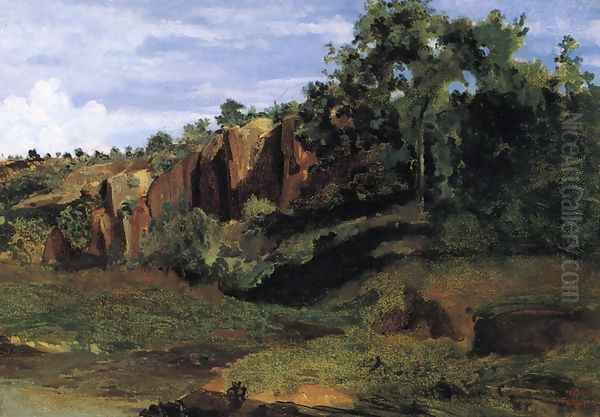Rocks at Civita Castellana - view 1