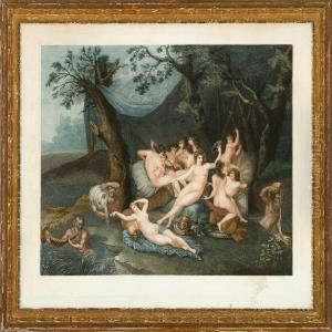 Five Classic Scenes by Charles-Melchior Descourtis
