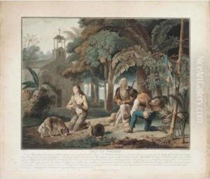 Paul Et Virginie (portalis-beraldi 8) by Charles-Melchior Descourtis