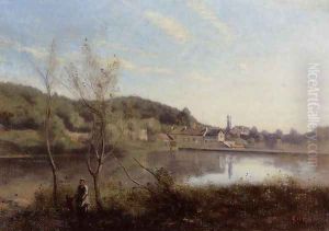 Ville d'Avray, the Large Pond and Villas