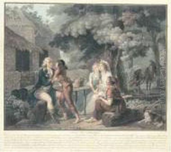 Paul Et Virginie : Suite 
Complete Des Six Planches Gravees D'apres Schall (h. Portalis Et Beraldi
 8)405 X 452. - view 1
