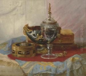 A Still Life by Blaise Alexandre Desgoffe