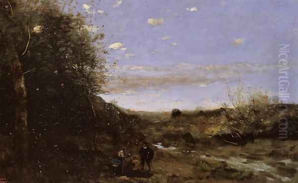 Hamlet and the Gravedigger - view 1