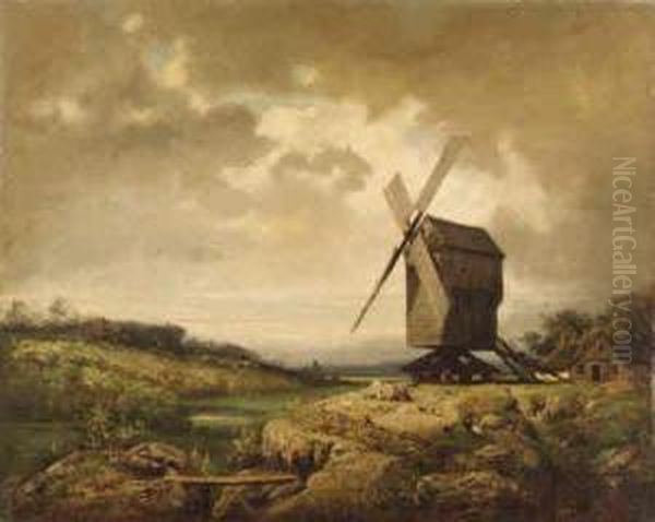 Windmill Near Paris - view 1