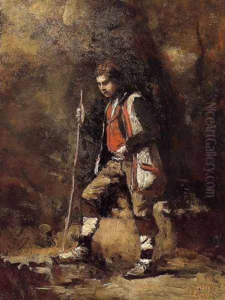 Young Italian Patriot in the Mountains - view 1