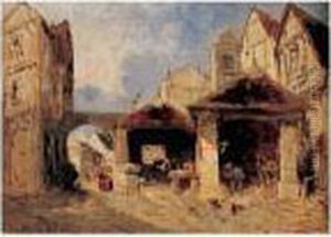 scene De Village scene De Village