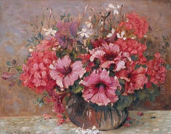 Vase De Fleurs Rouges - view 1