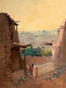 M'sila by Eugene Francois Deshayes