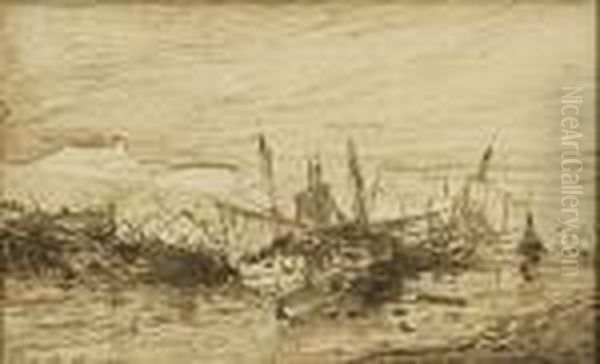 Boats By Shore - view 1
