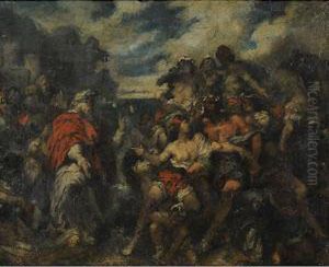 Sacrificio D'ifigenia by Jean-baptiste Deshays