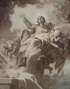 Assomption De La Vierge by Jean-baptiste Deshays