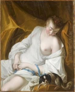 Une Femme Endormie, Dite ' La Fidelitesurveillante '