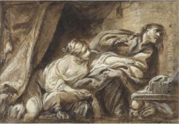 Joseph And Potiphar's Wife - view 1