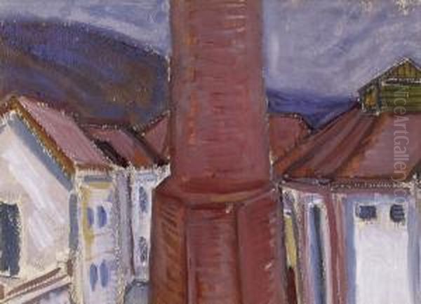 The Red Tower - view 1