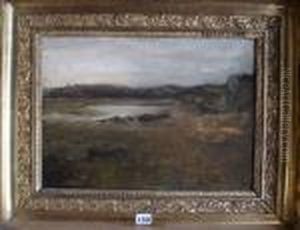 Paysage by Louis Marie Desire-Lucas