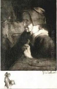 Vieille Femme De L'ile De Sein
